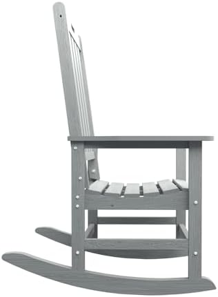 THOEOE Outdoor Rocking Chairs Set of 4, Oversized Patio Rocking Chair