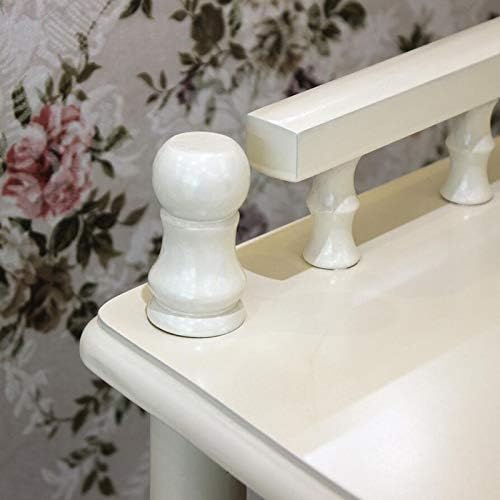 Telephone Table, European-Style Living Room Solid Wood Telephone Stand,Small Square Coffee Table,Sofa Side Table with Drawers,Side Table (