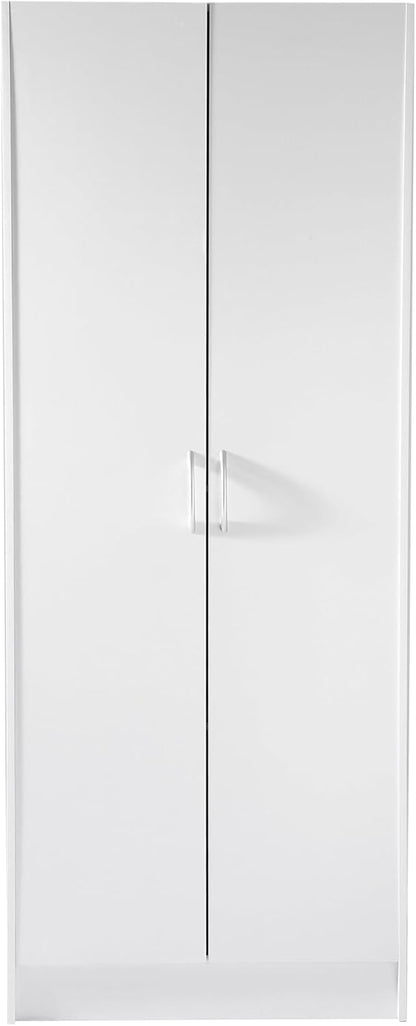 CIATRE 60" Tall Kitchen Pantry Cabinet - Freestanding Storage Cabinet with 3 Adjustable Shelves, 110LB Capacity, Soft-Close Doors, for Food, Dishes, Utensils (65.75" x 15.35")