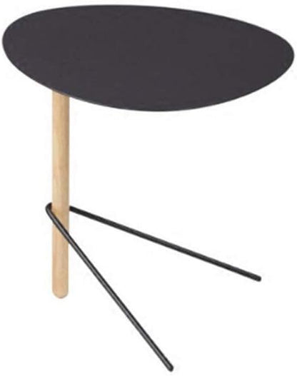 Telephone Table, End Table,Sofa Coffee Side Table,Telephone Side Table,Balcony Leisure Table(Color:Black,Size:18.1118.1118.89in)