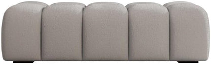 Modern Fabric Bed end Bench Long Bedroom Dressing Room Sofa Entryway(Medium)