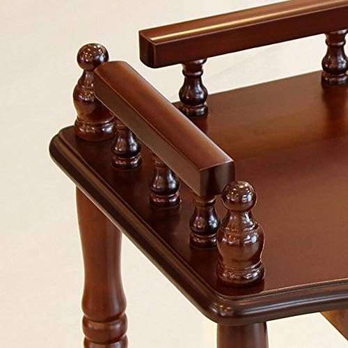Telephone Table, American Solid Wood Telephone Table,Vintage European Plant Stand,Roman Column Table,Storage Side End Table,Sofa Side Table (