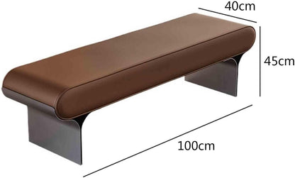 Modern Bedside Bench Bedroom Home Use Dressing Room Shoe Changing Entryway(Small)