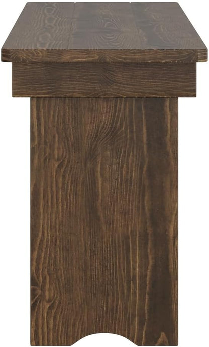Flash Furniture Hercules 60x12 in Commercial Folding Bench, Rustic | Foldable Locking Legs, Farmhouse, Rustic