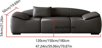 Modern Upholstered Bench for Living Room or End of Bed Use，Upholstered Long with Cushion Arms, Footstool for for Entryway, Bedroom, Front Door Entryway(Gris,180 * 50 * 54cm)