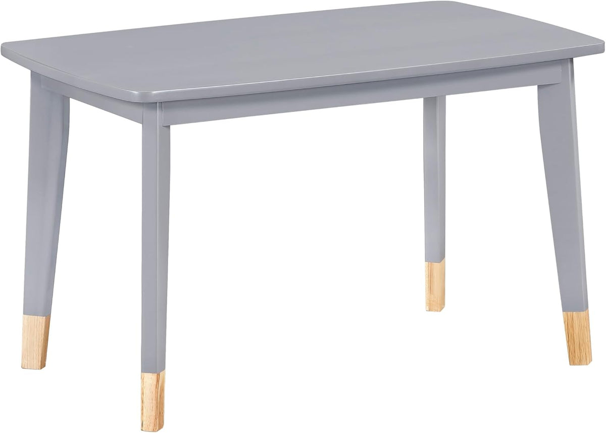 Polay Dining Table Set Kids Table and Chairs Wood Frame Play,A23 | Sturdy wood frame dining table set seats 4 children. Compact size for playrooms, kitchens, or bedrooms. Easy assembly re