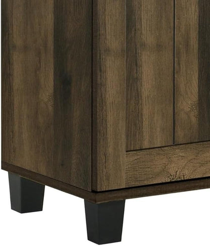Minimalism 45" Shoe Cabinet, Storage Cabinet for Entryway Living Room Hallway