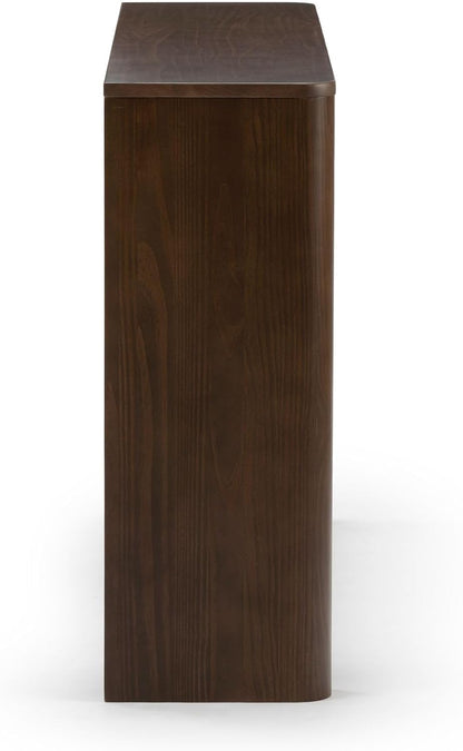 Plank+Beam Contour Console Table, 56 Inch, Walnut