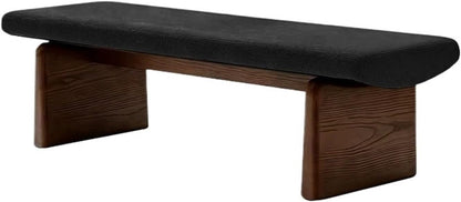 Modern Wooden Sofa Bedroom Bed end Bench Hotel Leisure Entryway(XXXX-Large)