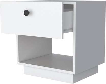 1-Drawer Nightstand,Single Door Cabinet,for Small Spaces