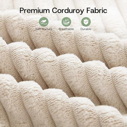 Convertible 4-in-1 Folding Sofa Bed Sleeper Chair, Single Beige | MEGAYES Foldable Chaise Couch Lounger & Mattress Pocket Coil+Foam Fill Medium Support, No Assembly for Living Room/Bedroom