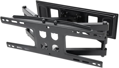 Monoprice Commercial Full Motion TV Wall Mount Bracket for 32" to 70" TVs up to 88lbs, Max VESA 400x400, Fits Curved Screens