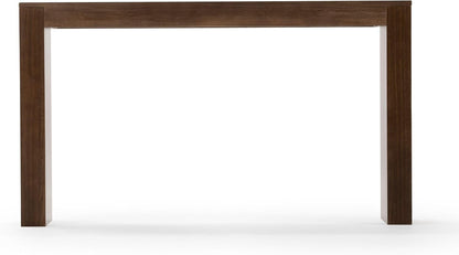Plank+Beam Contour Console Table, 56 Inch, Walnut