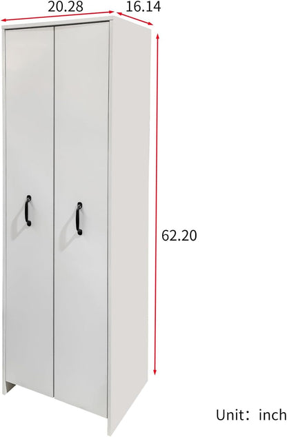 KEIKI Pull-Out Kitchen Pantry Storage Cabinet with Multi-Tier Shelf & Wheels, Spice Rack Next to Fridge, Freestanding Wood Bookcase Hutch Food Pantries Cupboard for Dining Room, Narrow Spaces, Office