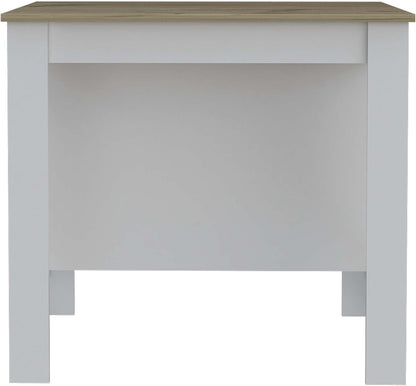 Kitchen Island with Three Storage Shelves and Four Legs | Tabletop with silver nanoparticles for reduction