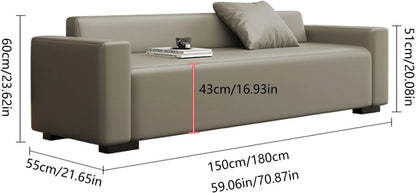 Modern End of Bed Bench for Bedroom, Entryway with Padded Seat & Solid Wood Legs for Living Room Dining Entryway(Beige,180 * 55 * 60cm)