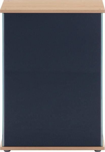 不二貿易(Fujiboeki) Fuji Boeki 72801 Collection Case, Figure Case, 3 Tiers, Width 23.8 x Depth 14.4 x Height 33.5 inches (60.5 x 36.5 x 85 cm), Natural, Wide, Rear Mirror, Assembly Required