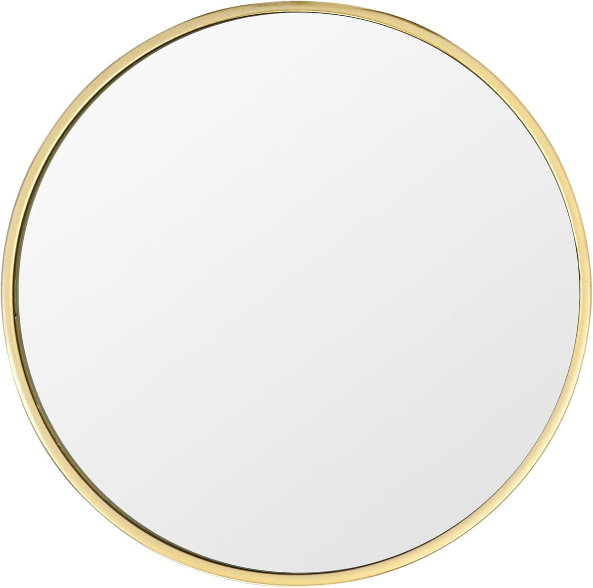 SAFAVIEH Home Collection - Paku Side Table, Gold Round Pedestal Accent Table with Mirrored Top (ACC2323A)