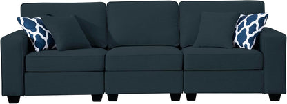 Legend Vansen Modular Sectional Sofa L Shaped Couch with Ottoman Modern Reversible Corner Sectional Couch for Living Room