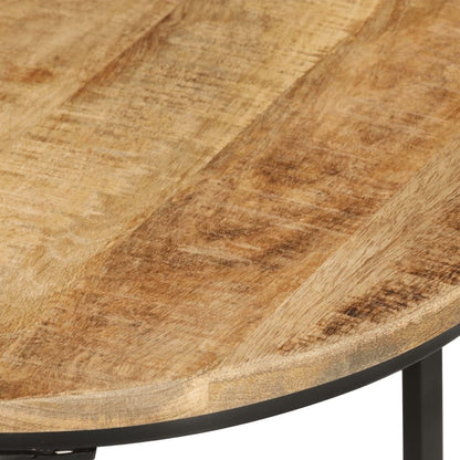 Nesting Tables 3 pcs Solid Mango Wood | Space Saving, Sturdy Tabletop, Versatile for Bedroom, Living Room, Office