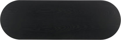 SAFAVIEH Home Collection Enoki Black Oval Top Bench