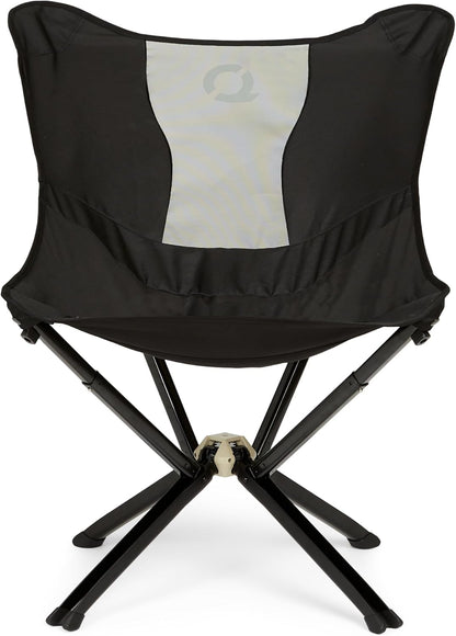 CLIQ MystiQ Camping Chair, Lightweight Portable Folding Outdoor Chair | Portable Folding Camping Chair, Compact Lounge Chair for Beach, Hiking, Sports & Lawn, 450 lb Capacity