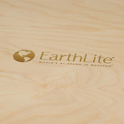 EARTHLITE Wooden Step Stool - Beautiful Finish, Large Surface, Strong & Stable Bed Step, Foot Stool, Massage Step-Up (4" or 7")