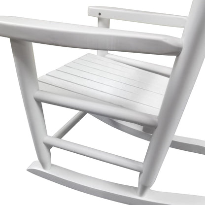 Rocking White Chair Indoor or Outdoor Suitable for