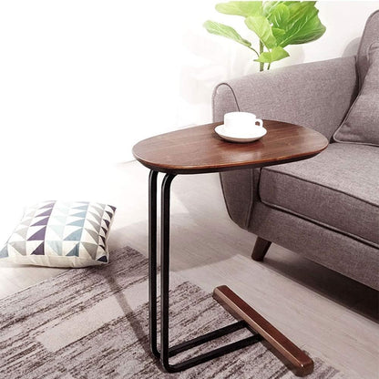 Side Table Solid Wood Side Table Bedside Table/Sofa Table Telephone Table Can Be Used for Bed Sofa Reading Brown