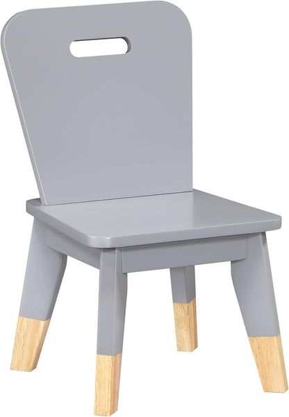 Polay Dining Table Set Kids Table and Chairs Wood Frame Play,A23 | Sturdy wood frame dining table set seats 4 children. Compact size for playrooms, kitchens, or bedrooms. Easy assembly re
