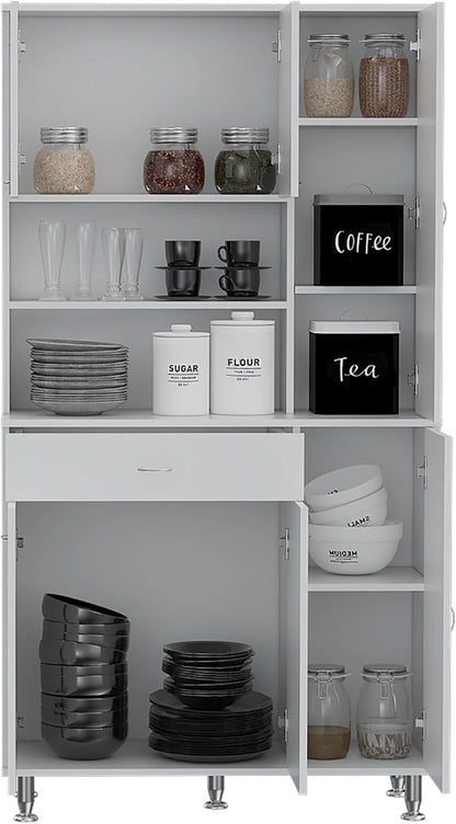 Kitchen Pantry Piacenza, Kitchen, White