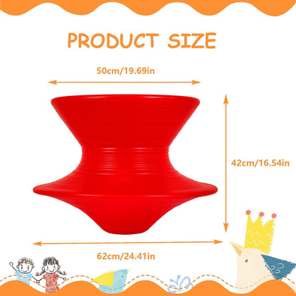 360°Rotating Gyro Swivel Stool, Ergonomic Sensory Spin Chair for Indoor & Outdoor Use, Modern Spinning Chair for Under 7 Years Old