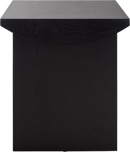 SAFAVIEH Home Collection - Bara Modern End Table, Black Rectangular Accent Side Table (ACC2316B)