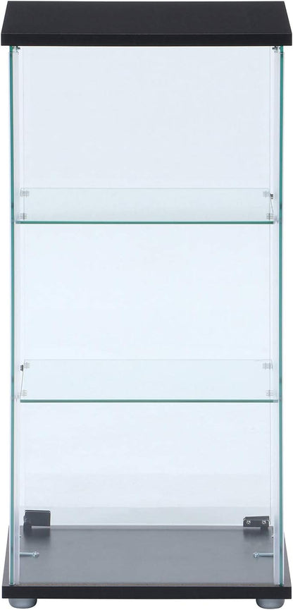 不二貿易(Fujiboeki) 3 Tiers Glass Collection Case, 高さ86cm, Clear