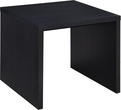 Coaster Home Furnishings Knapp Engineered Wood Square Side End Table Black