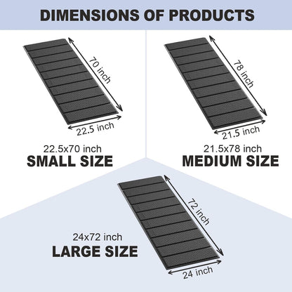 10mm Thickened Sofa Support Pad, 21.5X78'' Breathable, MoistureProof with Anti-Slip Dots Design