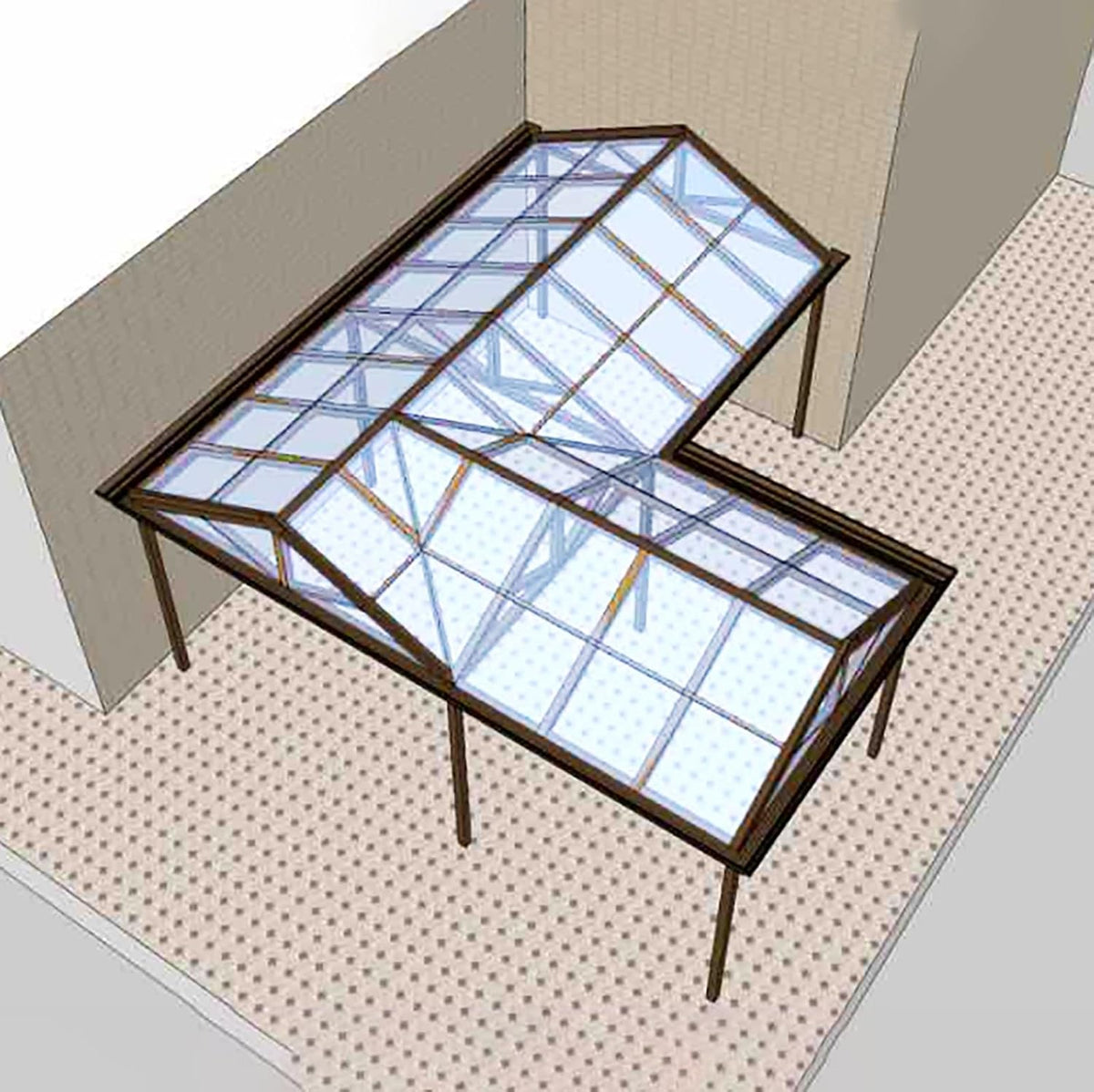 Greenhouse Panels Daylighting Roof Panels Transparent Greenhouse Panel Easy to Bend and Cut for Outdoor Gardens Greenhouses.(Transparent,4x29.5ft)