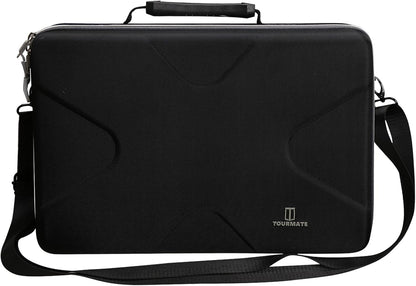 Tourmate Hard Storage Case for BOIFUN/YOTON/POFOTO/PJGCWB/WONNIE 17.5" Portable DVD Player，14'' 15.5" 15.7" 16.9" With Fixed Spring Rope EVA Box (Only Case)(Only BOX)