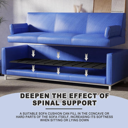 10mm Thickened Sofa Support Pad, 21.5X78'' Breathable, MoistureProof with Anti-Slip Dots Design