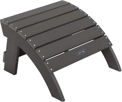 LIFETIME 60291 Adirondack Ottoman, Shale Stone