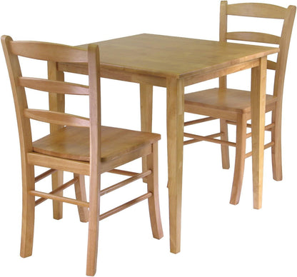 Groveland 3Pc Dining Set, Square Table with 2 Chairs