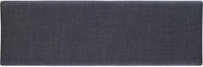 HomeStock Old World Opulence Charcoal Breakfast Nook 66.5x50.47x35.51 in - Cozy Corner Booth Dining Table Set with Bench, Table, Charcoal Fabric Upholstered Seats, 156.93 lbs