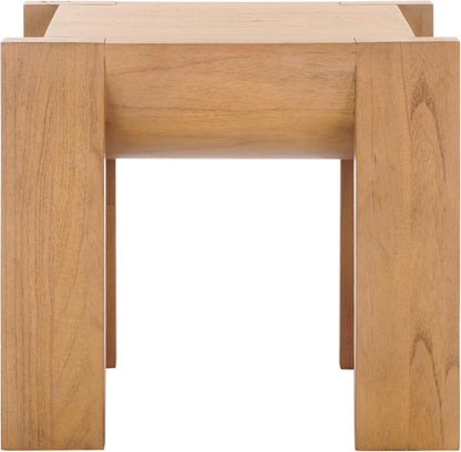 SAFAVIEH Couture Collection - Jessandria Natural Brown Accent Table, Contemporary Design, Fully Assembled (SFV7719A)