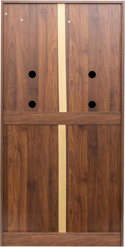 62.9" Kitchen Pantry Cabinet, Freestanding Storage Cabinet with Doors and Shelves, Buffet Sideboard for Kitchen Dining Room Living Room （Brown）