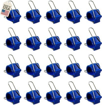 Reusable Plant Clips Made in USA – Orchid Clips, Plant Support Clips & Cord Clips – Heavy-Duty, Weather-Resistant & Durable – Secure Stems, Vines, Wires, Cables, Tomato Plants– Indoor & Outdoor