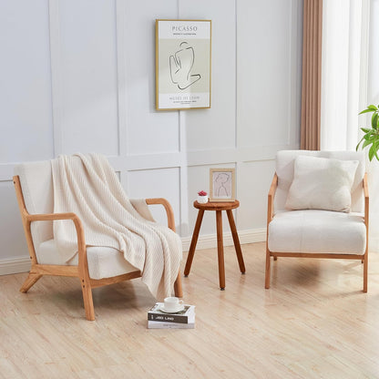 Small Round Side Table Adjustable Height Solid Wood Drink Table Indoor Tall Plant Stand Multi-Use Accent Stool-11‘’D × 20“H (Walnut)
