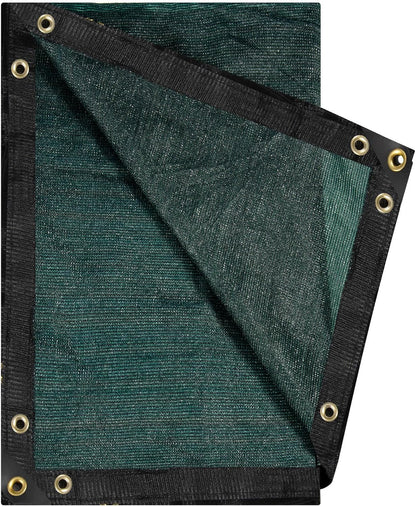e.share 90% Heavy Duty Shade Cloth for Garden, 6 Ft X 8 Ft Sun Shades Outdoor Patio with Grommets for Plant Covers,Porch Screen,Pergola Shade Cover,Greenhouse,Green