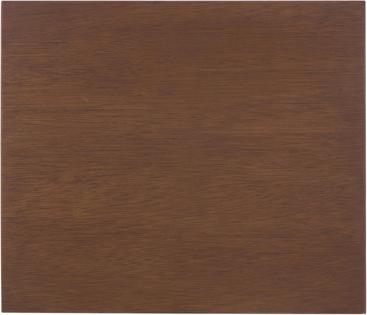 SAFAVIEH Home Collection - Kannie Dark Oak Accent Table, 1 Drawer Side Table, Scalloped Apron Detail, Fully Assembled (ACC6614A)