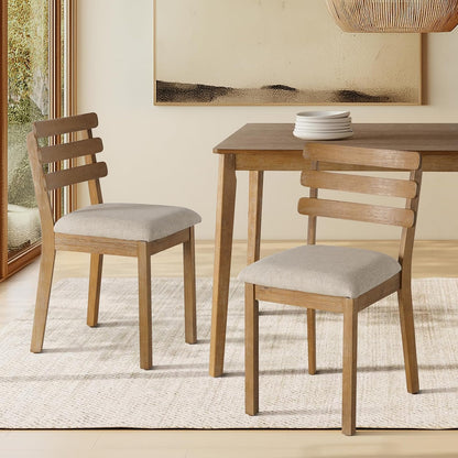 SIMTONAL Farmhouse Dining Chairs, 2 Pcs
