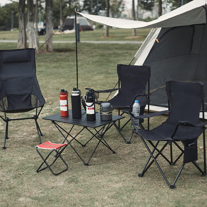 Damei century 4Pack Folding Camping Chairs, Portable for Beach, Lawn | Lightweight, No Assembly,Portable,Save Space